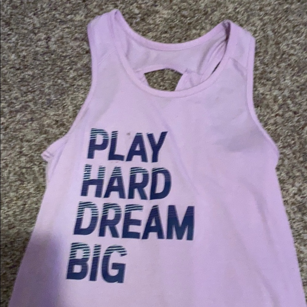 Purple tank top